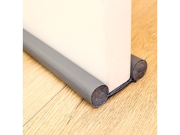 Lurelia Corta-vento Inferior Para Porta Duplo Dupla Espuma Couro 96 Cm 65 Cm 96 Cm A Cinza Parte Inferior