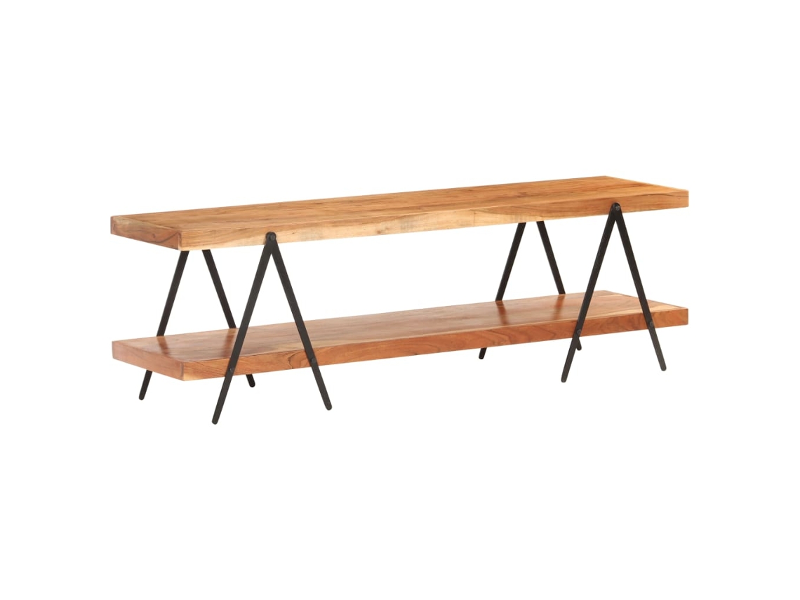 Tv Cabinet, Tv Cabinets Vidaxl Marrom Madeira (n/a)