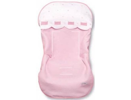 Forra oval  Class em Branco e Rosa