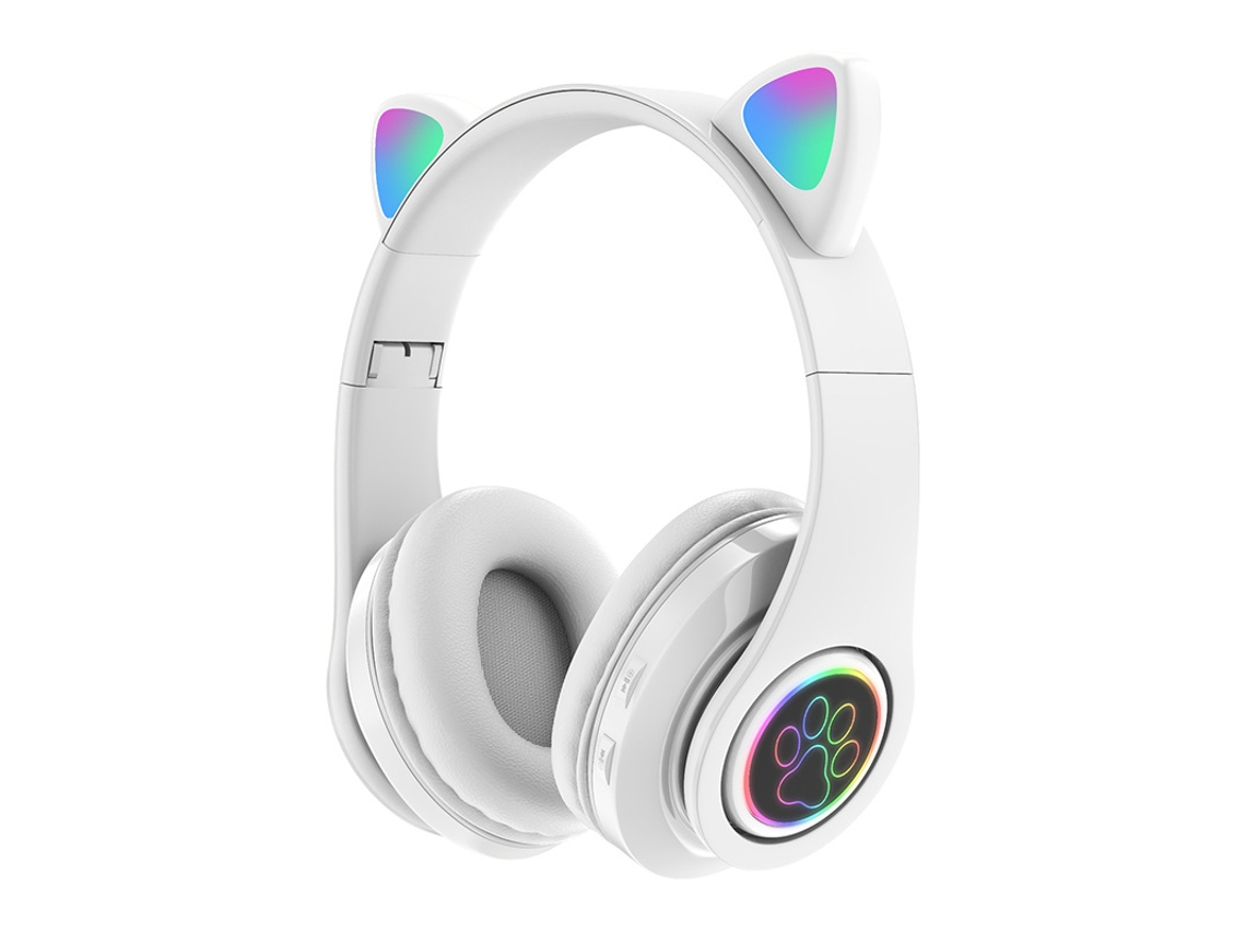Auscultadores Bluetooth Ydcy Al-B39 On Ear Branco
