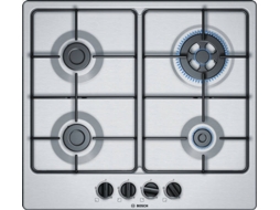 Placa de Gás BOSCH PGH6B5B80 (Outlet Grade A - Gás Natural - 58.2 cm - Inox)