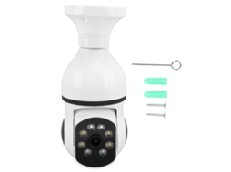 Wireless Camera Home Phone Remote Wifi Bulb Camera Full Color Night Vision Indoor Ceiling Monitor With E27 Interface Base 110‑240v LAXISCREED