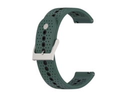 Pulseira De Silicone Universal De 20 Mm Com Furos Coloridos