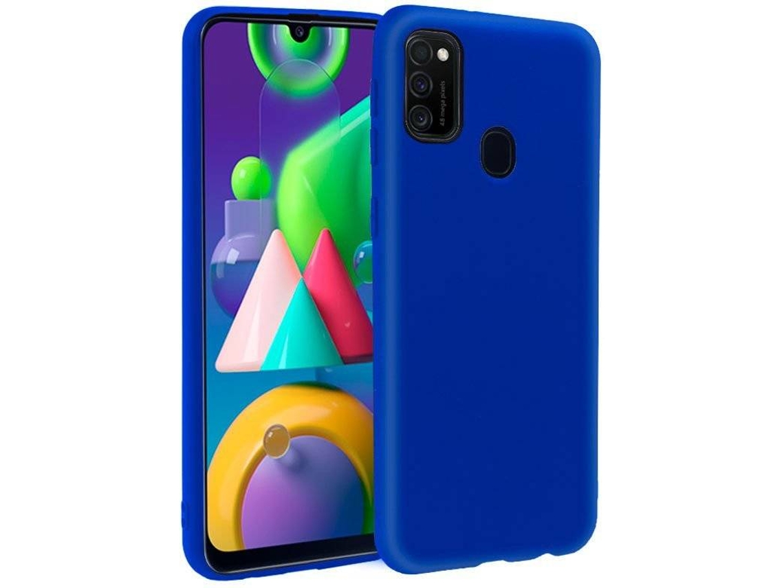 Capa Samsung Galaxy M21 COOL Gel Azul
