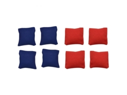 2026rebe bolsas de Cornhole Resistentes Ao Clima Oqj Vermelho e Azul Cheias de Areia 8 Unidades Rojo Azul