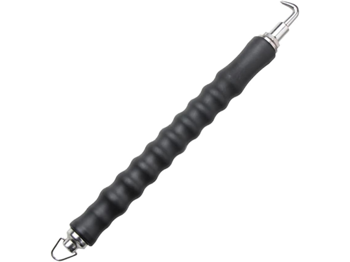 Ferramenta Semiautomática Para Amarrar Vergalhões Yarnow Com Cabo De Borracha Preta Resistente