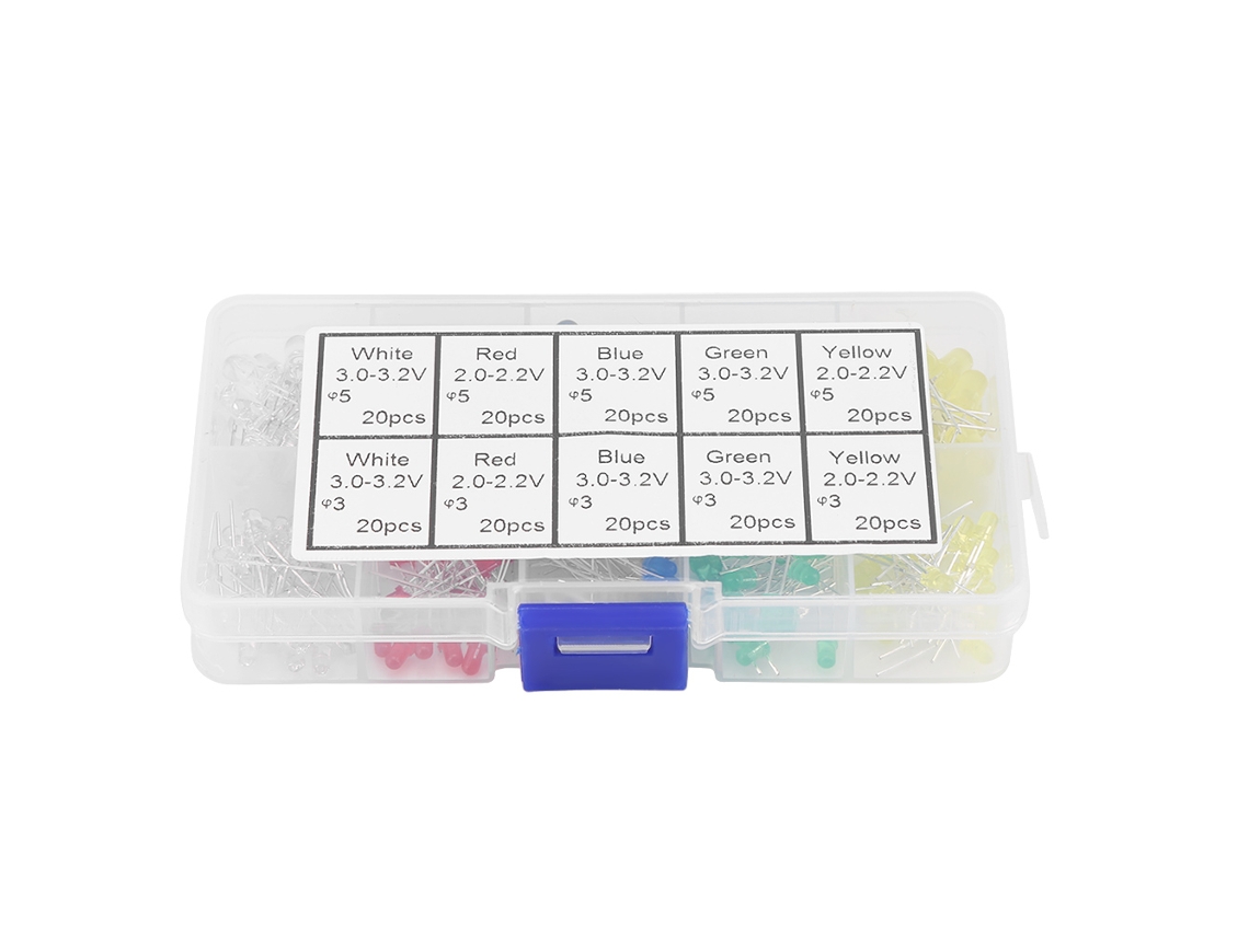Laxiscreed Kit De Leds Coloridos Com Diferentes Tamanhos Para Personalizar A Sua Iluminação