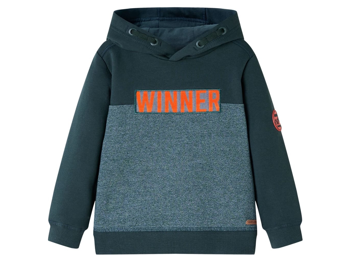 Sweatshirt Com Capuz Verde-escuro 92