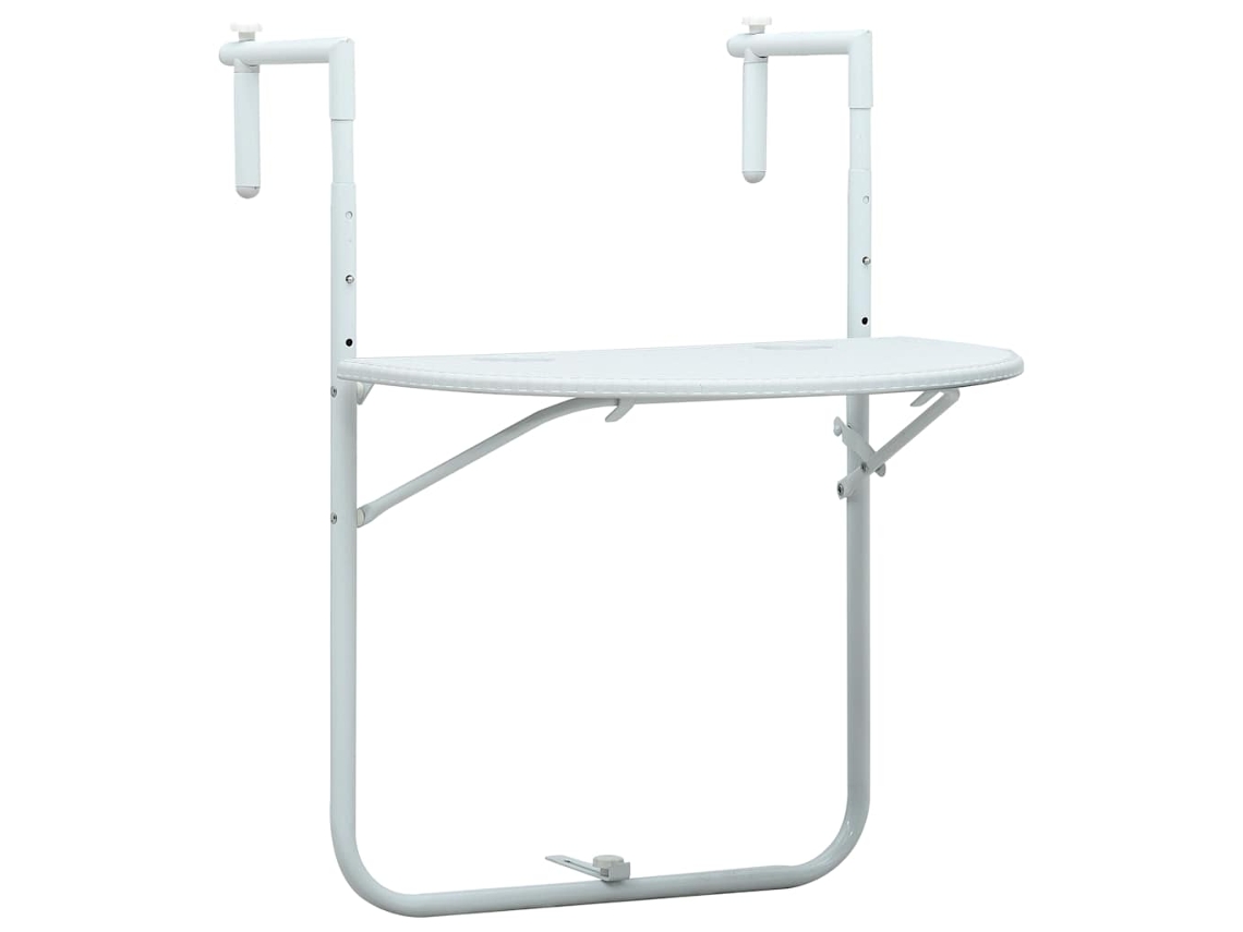 Balcony Table, Balcony Tables Vidaxl Branco Plástico (n/a)