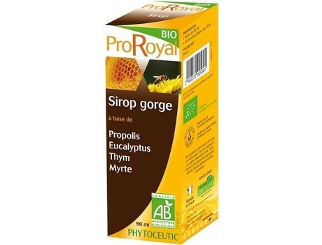 Óleo Essencial PROROYAL Xarope Garganta Bio (90 ml)