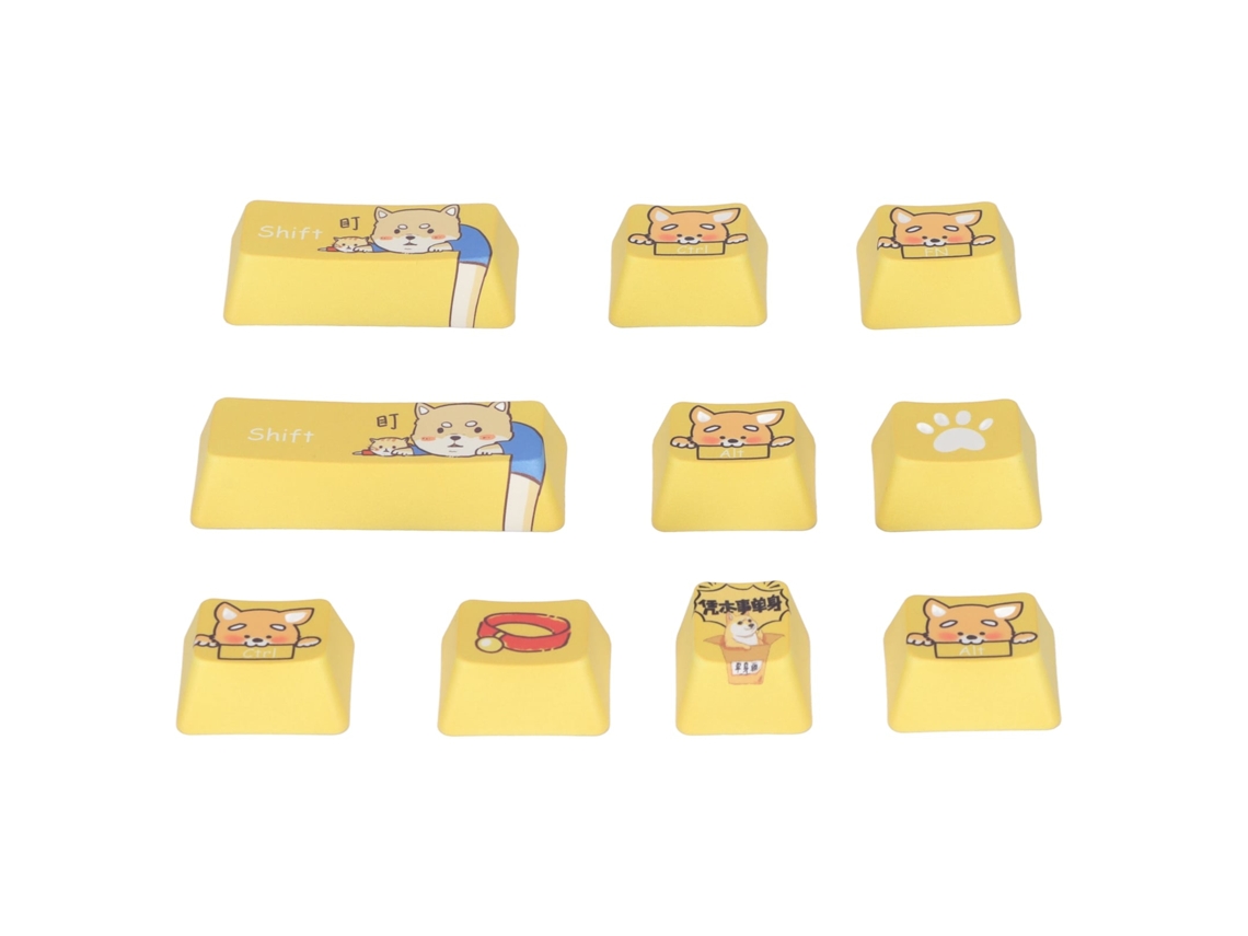 2026 keycaps Mecânicos de Teclado para Cachorro Pbt Personalizados