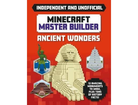 Livro Minecraft Master Builder-Ancient Wonders de Sara Stanford (Inglês)