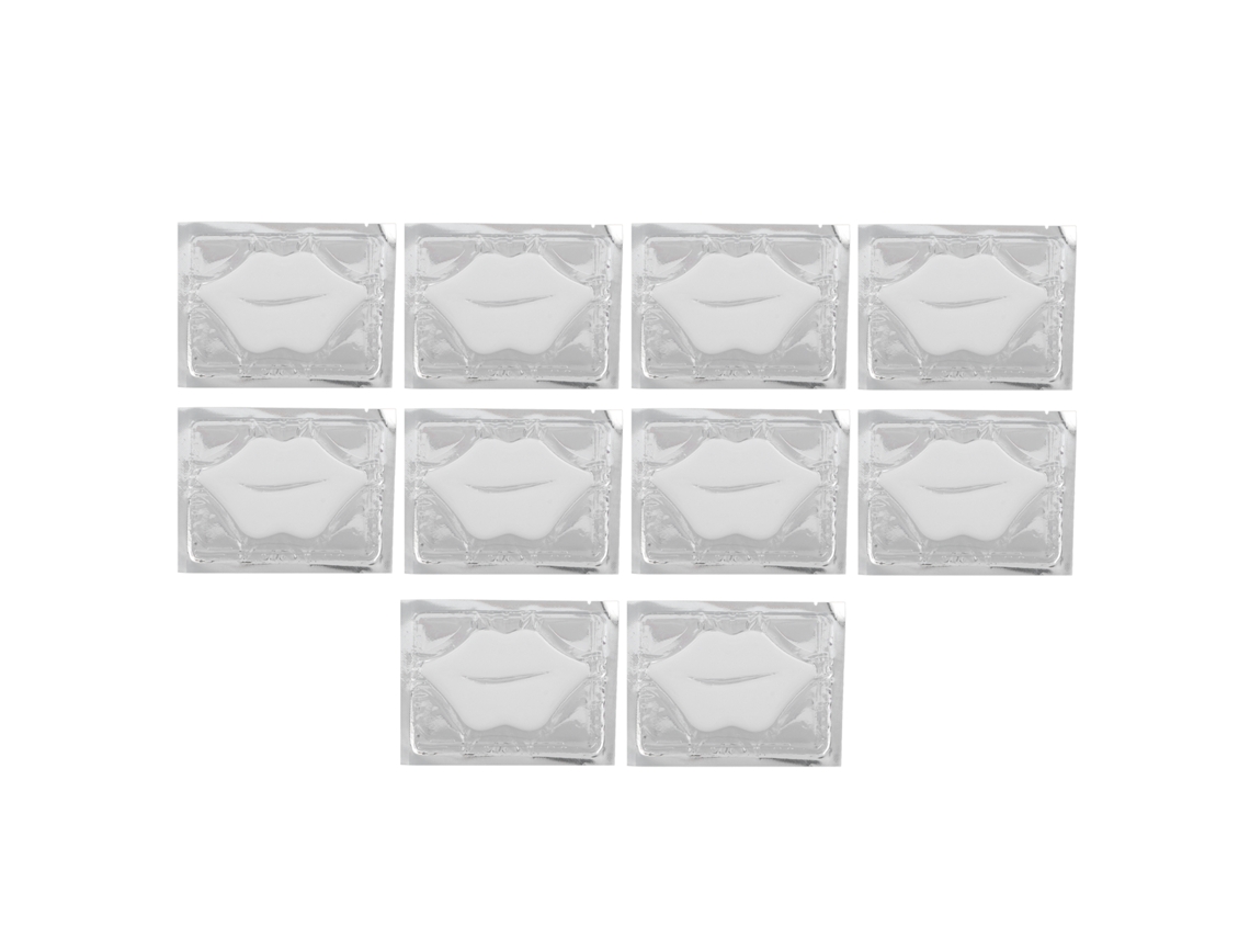 10 Piezas De Máscara Labial De Colágeno 5g Para Hidratação E Reparação, Suaviza Linhas E Melhora A Cor Labial