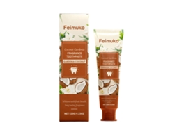 Pasta de Dentes Clareadora com Sabor a Flor de Côco para Dentes Mais Brancos LAXISCREED