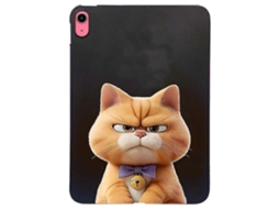 Capa Para Ipad 10.9 Com Estampa Do Garfield, Fina E Protetora, Em Tpu. Tuotuo (2022)