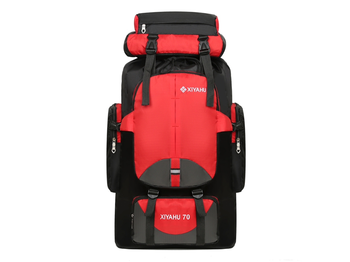 Mochila Business esportiva impermeável 70l com faixa refletiva para camping e trekking