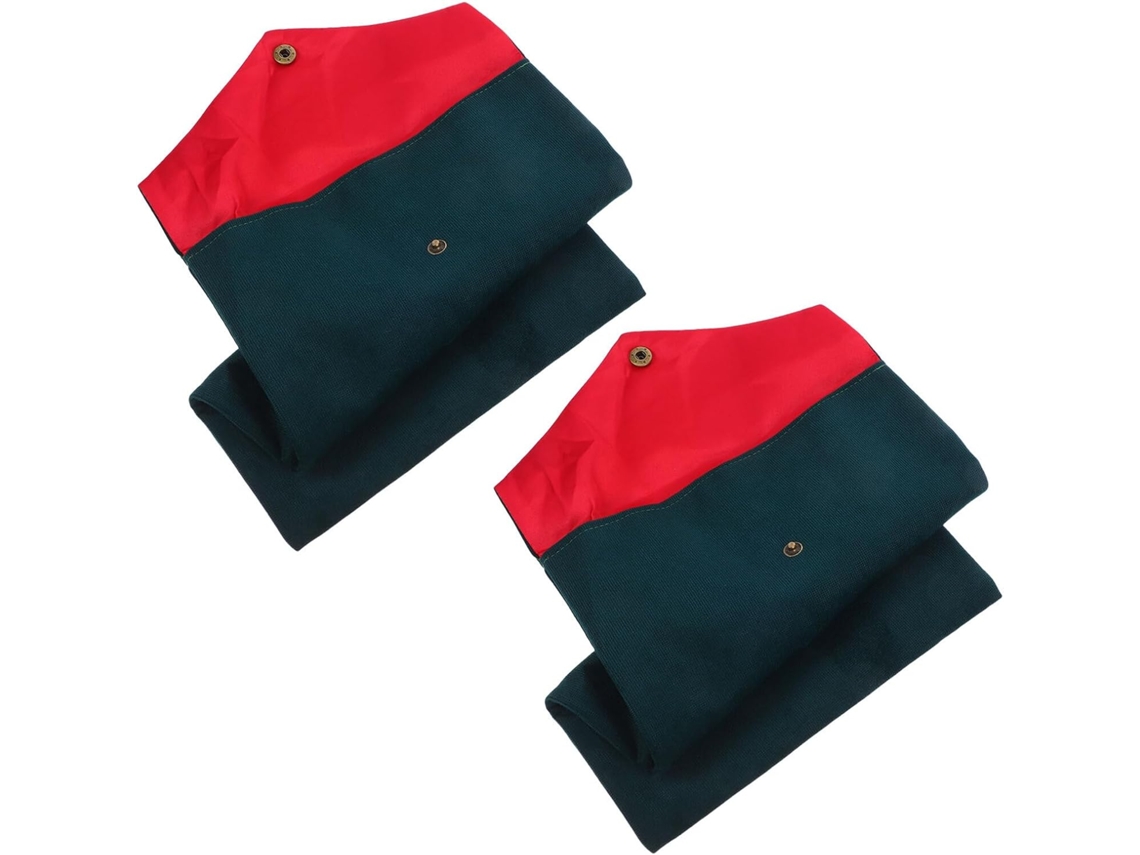 Capa De Bíblia Hemobllo Em Veludo, 2 Peças, Verde Escuro, Estojo Espaçoso Para Guardar Livros Religiosos, Bolsa Para