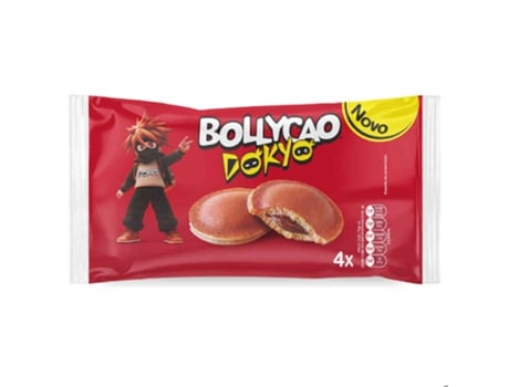 Bolo Com Recheio De Chocolate Dokyo Bollycao