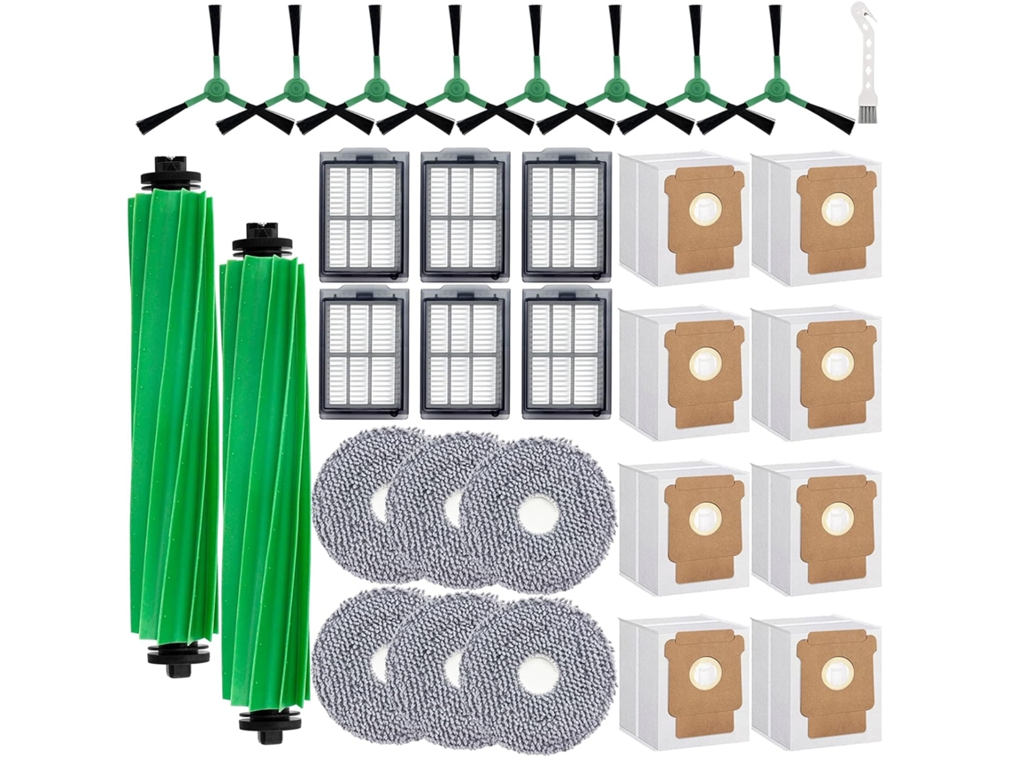 Kit De Substituição Para Irobot Roomba 505/405 Plus Combo Acessórios Para Aspirador Robô (31 Peças) Cuich