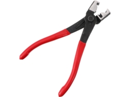 Alicate De Abraçadeira De Mangueira De Metal De Aço Vermelho Com Catraca De Travamento E