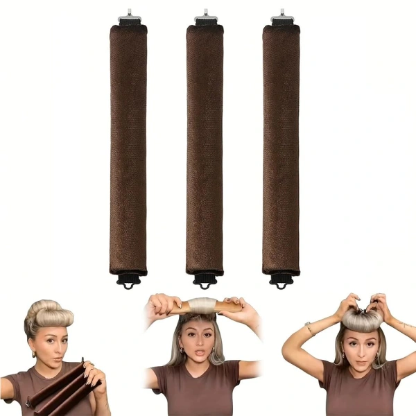 Modeladores De Cabelo Sem Calor Inf. Para Enrolar O Usar Calor.-aquaforge