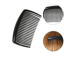 Peças Grandes Pentes Laterais Franceses Curvados Casco De Tartaruga Flexível Durável Klb Brilvibera