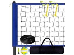 Rede De Voleibol Exterior Ajustável Com Bola Tekmaquinas