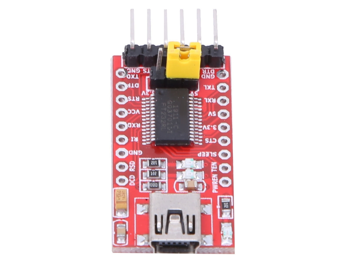Módulo Conversor Usb Para Ttl Serial Laxiscreed Com Suporte A 3.3v/5v E Interface Usb 2.0