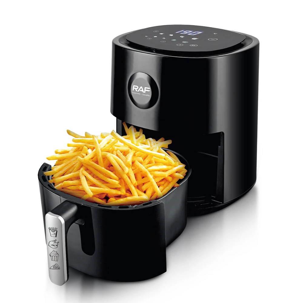 Fritadeira Elétrica Compacta Sem Óleo MDUG (preta)