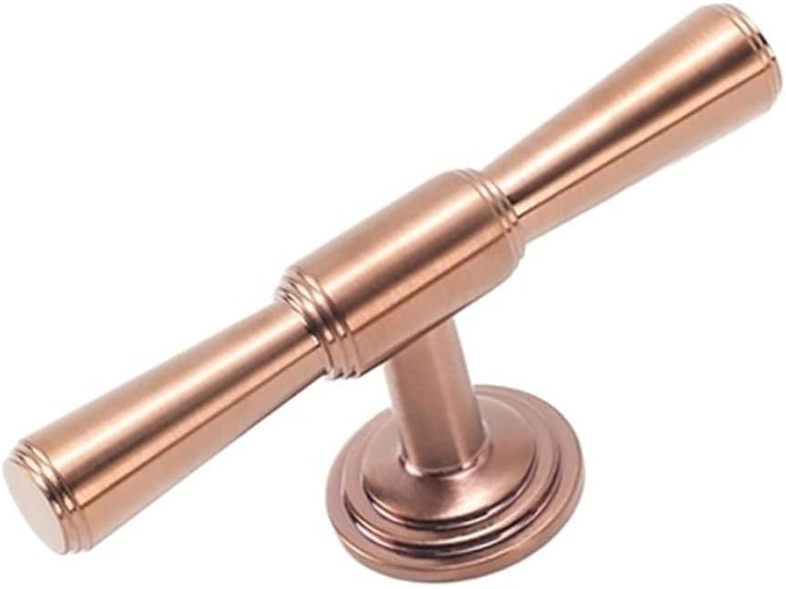 Puxador Pequeno Para Porta De Armário, Em Cobre Puro, Para Cozinha, Estilo Nórdico Claro Ouro Rosa T