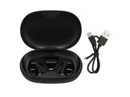 Fones de Ouvido Mali Tradutor Bluetooth, 144 Idiomas, Estéreo, Estojo de Carregamento, para Android e iOS, Preto