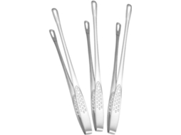 Pinças De Cozinha Healifty 3 Peças Em Aço Inoxidável, Ideais Para Churrasco, Grelhar E Assar