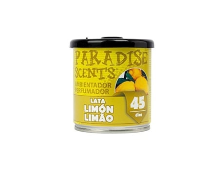Ambientador Para Automóveis Paradise Scents Limão (100 gr)