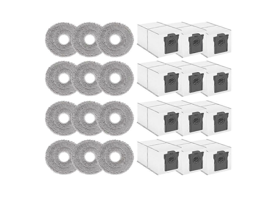 Sacos De Pó E Panos De Limpeza Para Aspiradores Dreame X30/x40/x50 Ultra, L10s/l30s/l40/l50 Ultra, S10/s30 Pro Ultra - Acessórios E Peças