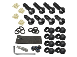 Kit De Parafusos Autoperfurantes Em Aço Inoxidável Para Placa Antifurto, Ferragens Para Montagem Em Estrutura De Carro,