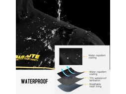 Conjunto De Chuva Impermeável Para Motociclistas, Homens E Mulheres, Incluindo Jaqueta E Calça Com Bolsa Para Armazenamento