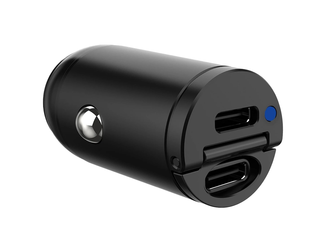 Mini Carregador 2xusb-c Pd 30w