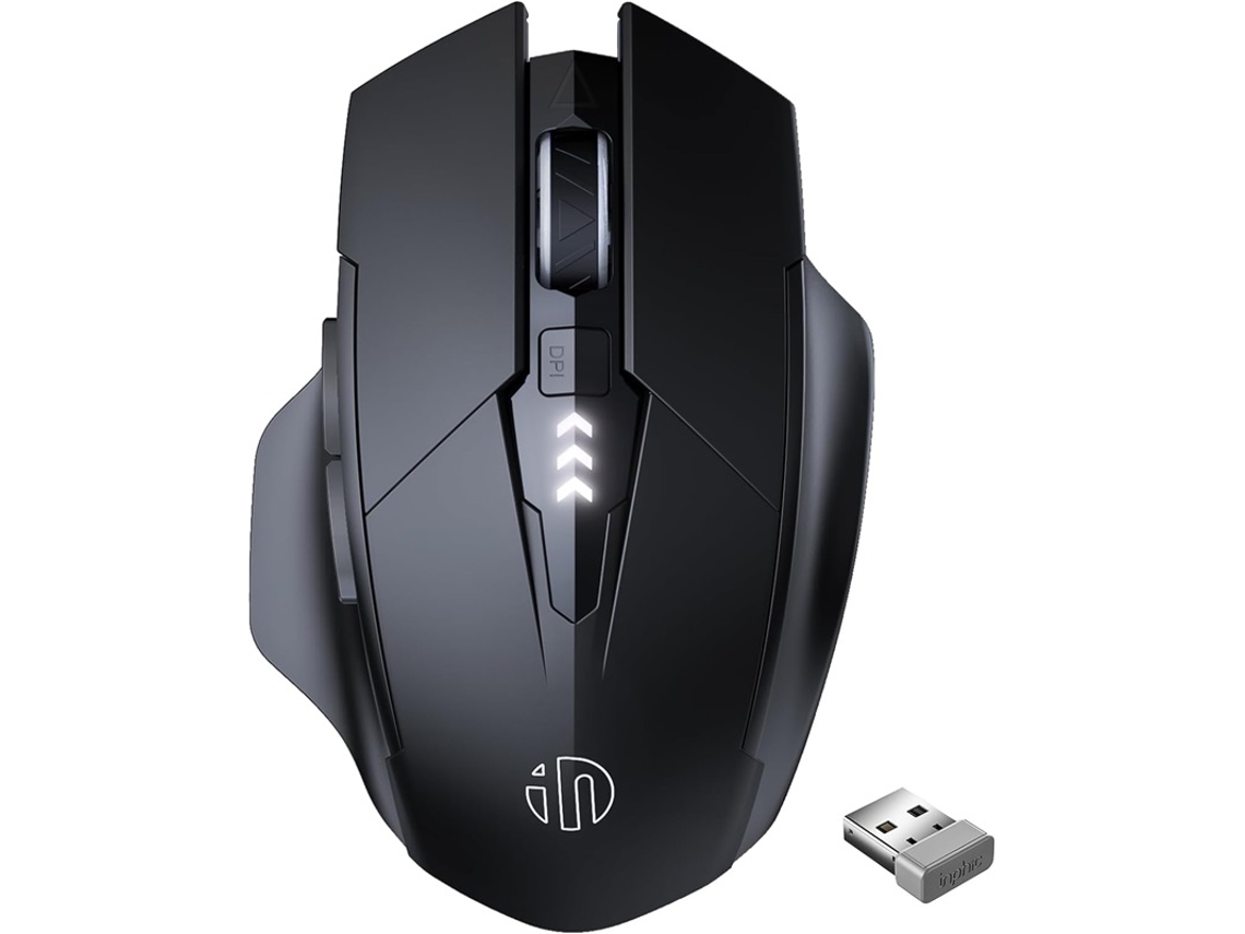 Mouse Sem Fio Recarregável Silencioso 2400 Dpi 6 Botões VOLTEDGE
