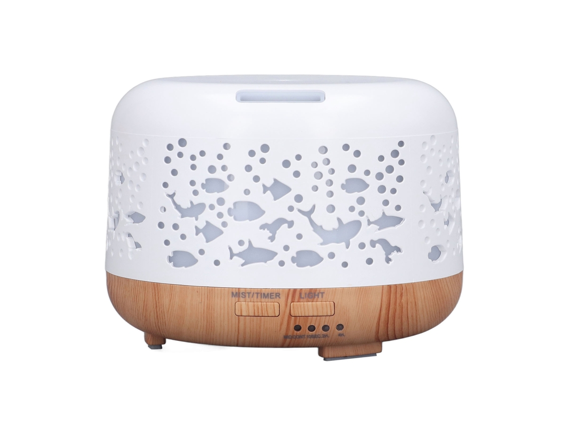 Humidificador aromaterapia 300ml mini portátil com luz LED noturna silencioso 100-240V plug AU S/MARCA