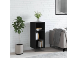 Aparador 34,5x32,5x90 cm Madera Procesada Negro