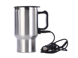 Caneca Térmica Para Carro, 450ml, Caneca Isolada Em Aço Inoxidável, Caneca De Aquecimento Para Carro