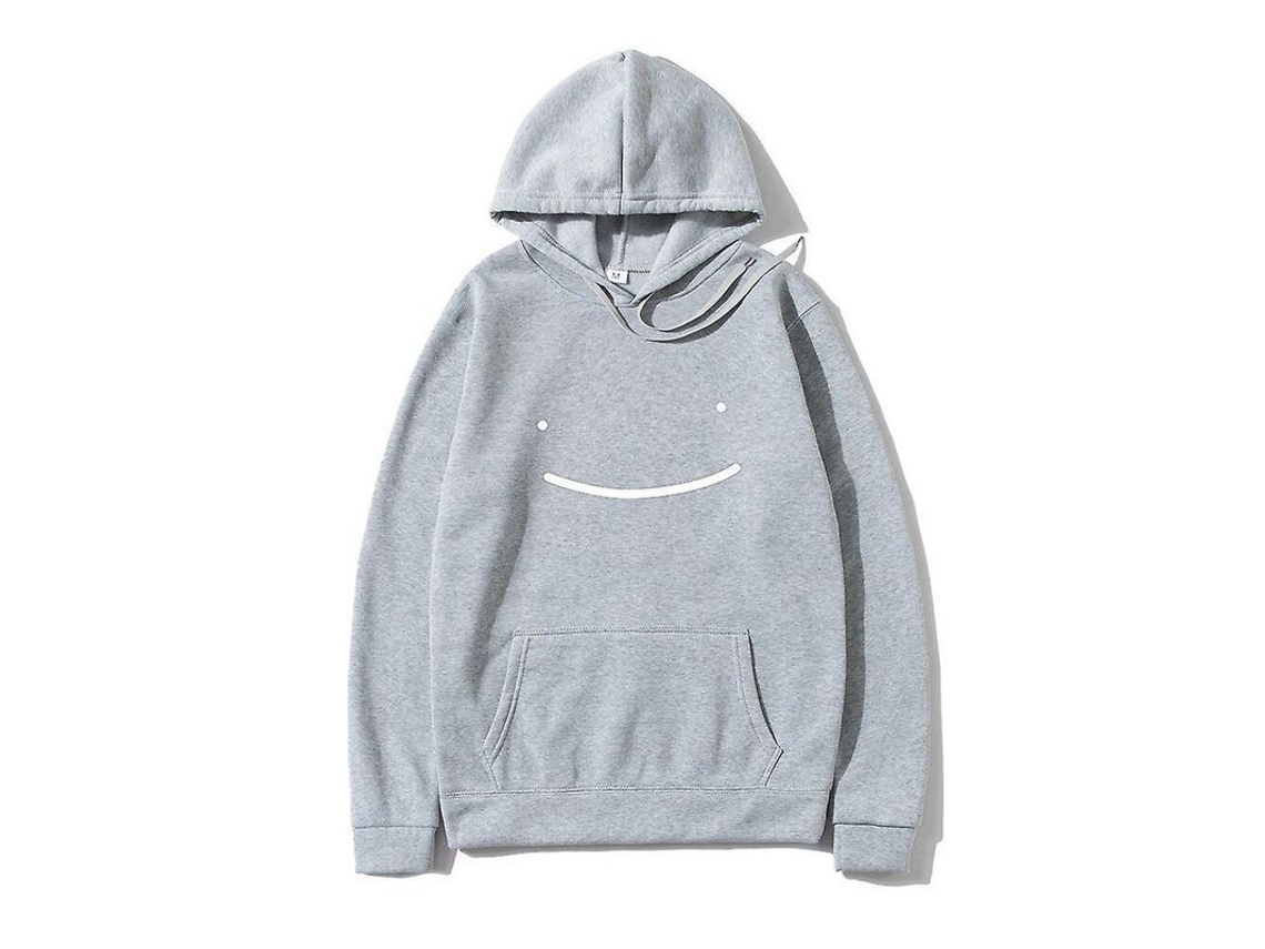 2026 sudaderas com Capuz Unisex Harajuku Streetwear Moda Casual Oversized para Homens e Mulheres S Cinza Claro B
