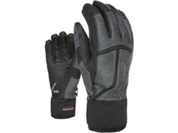 Luvas para Homem LEVEL Lavas Off Piste Leather Cinzento para Esqui (L)
