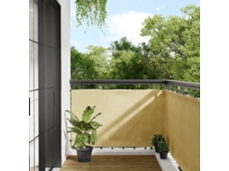 Vidaxl Tela De Varanda 90x300 Cm 100% Poliéster Oxford Cor Areia
