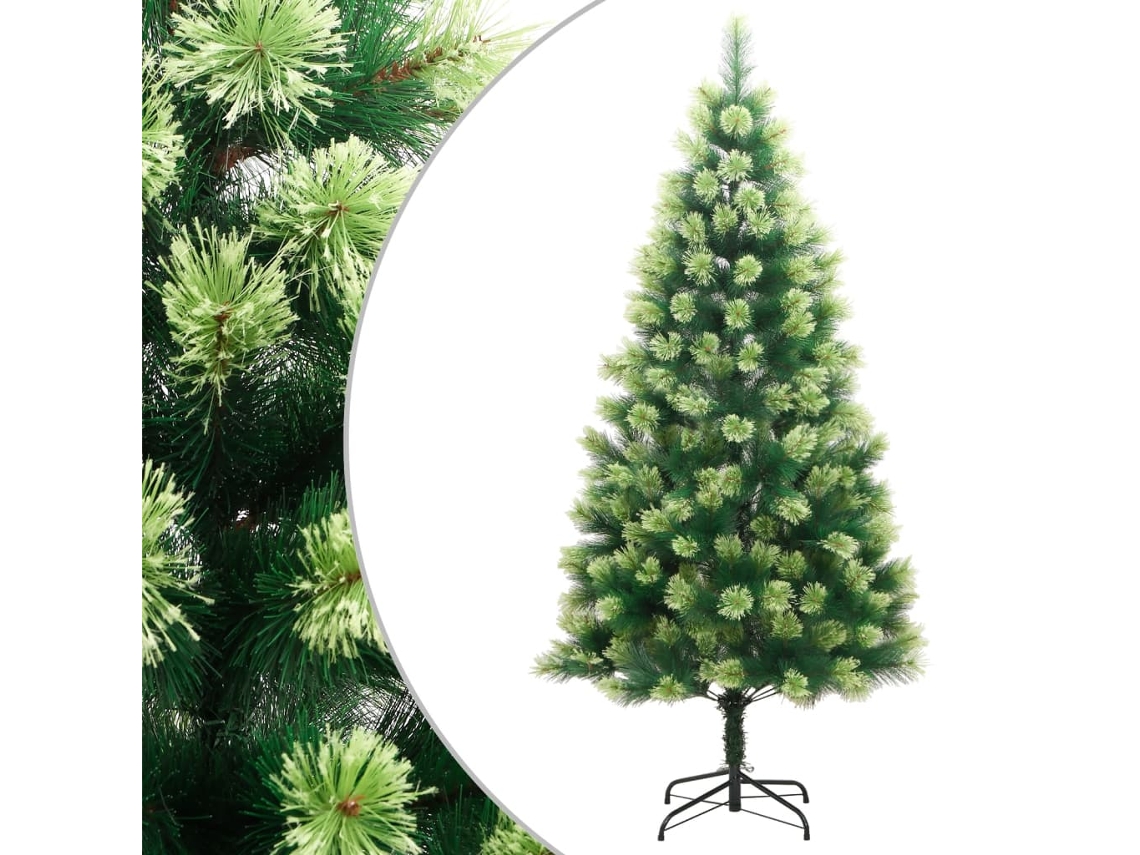 Vidaxl Árvore De Natal Artificial Articulada Com Suporte 180 Cm