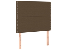 Headboard, Headboards Vidaxl Marrom Tecido (90 Cm)