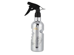 Garrafa De Spray De Barbear 500ml Em Prata Estilo Vintage Com Regulagem Rotativa Para Barbeiros