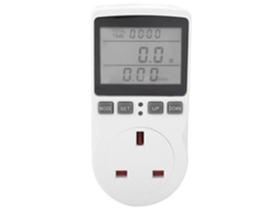 Laxiscreed Tomada De Energia Com Retroiluminação E Alarme De Consumo Para Casa