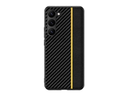 Capa Ultrafina Com Textura De Fibra De Carbono Para Samsung Galaxy S23+ 5g