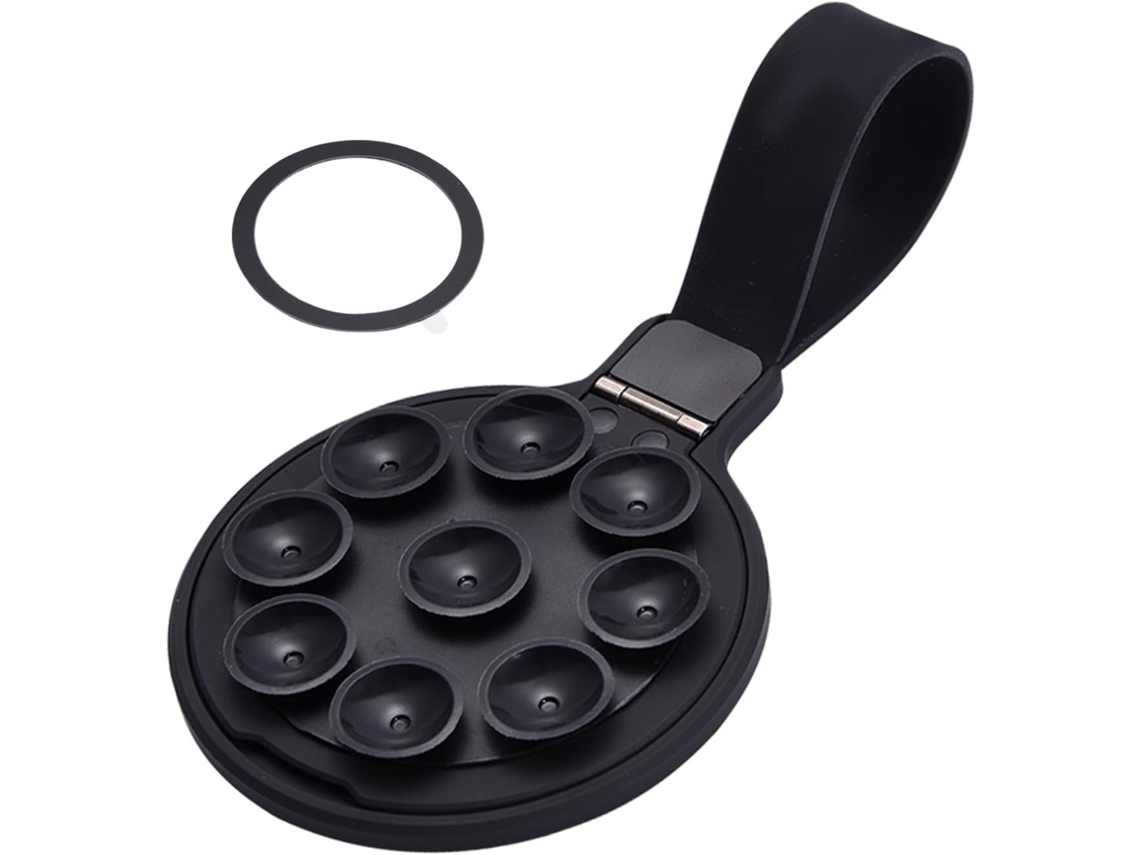 Suporte Magnético Removível Para Celular, Com Ventosa E Para Montagem Na Parede.